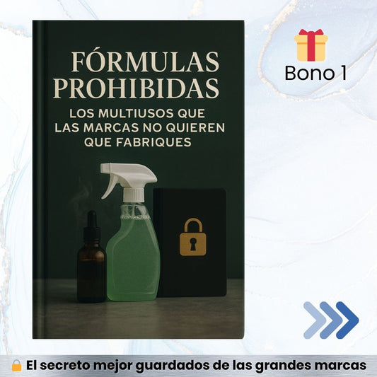 ✨Productos de Limpieza Casera. Ingresos diarios en 7 días + 9 BONOS🎁