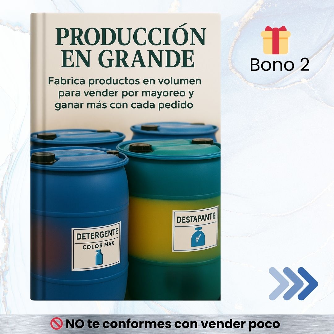 ✨Productos de Limpieza Casera. Ingresos diarios en 7 días + 9 BONOS🎁